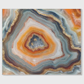 Cadeau Papier d'emballage 3 D Agate (Plat)