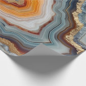 Cadeau Papier d'emballage 3 D Agate (Coin)