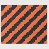 Cadeau papier d'emballage à bande d'halloween (Plat)