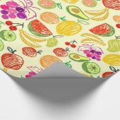 Cadeau Papier d'emballage à fruits mélangés (Coin)