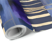 Cadeau papier d'emballage à fusion vive (Coin rond)