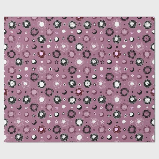 Cadeau Papier d'emballage à mécanisme céleste (Couture)