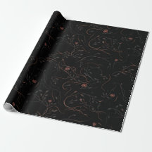 Papier d'emballage à motif botanique en ligne