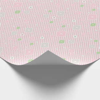 Cadeau Papier d'emballage à motif étoile cristal pastel