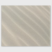 Cadeau papier d'emballage à ondulations de sable (Plat)