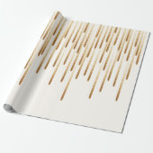 Cadeau papier d'emballage à parties scintillant (Déroulé)