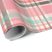 Cadeau Papier d'emballage à plis rose (Coin rond)