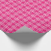 Cadeau Papier d'emballage à plis rose (Coin)