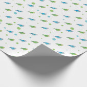 Cadeau Papier d'emballage à pois perroquet (Coin)