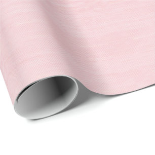 Cadeau Papier d'emballage à texture de tissu rose vintage