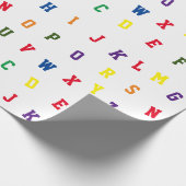 Cadeau Papier d'emballage ABC (Coin)