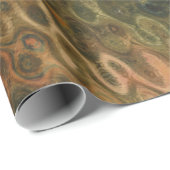 Cadeau Papier d'emballage Abstrait d'automne (Coin rond)