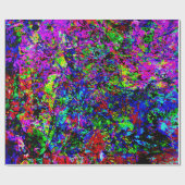 Cadeau Papier d'emballage abstrait explosif, Explosion lu (Plat)