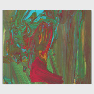 Cadeau Papier D'emballage Abstrait Gras 1