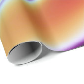 Cadeau papier d'emballage abstrait liquide (Coin rond)