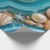 Cadeau Papier d'emballage Agate et Géode (Coin)