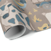 Cadeau Papier d'emballage agricole (Coin rond)