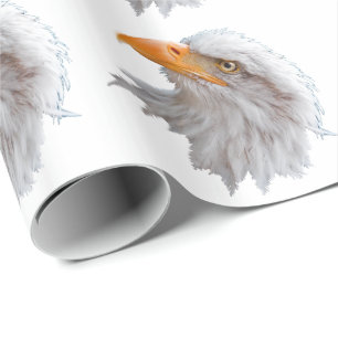 Cadeau Papier d'emballage Aigle royal d'Alaska (Choisisse