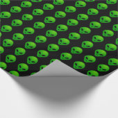 Cadeau papier d'emballage Alien (Coin)