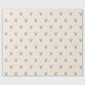 Cadeau Papier d'emballage Alien Mignon (Plat)