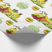 Cadeau Papier d'emballage Aliments de santé (Coin)