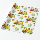 Cadeau Papier d'emballage Aliments de santé (Déroulé)