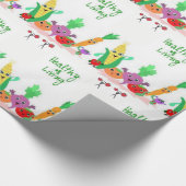 Cadeau Papier d'emballage Aliments de santé (Coin)