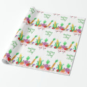 Cadeau Papier d'emballage Aliments de santé (Déroulé)