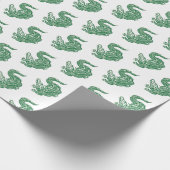 Cadeau papier d'emballage alligator (Coin)