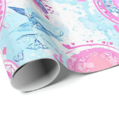 Cadeau Papier d'emballage amusant pour anniversaire (Coin rond)