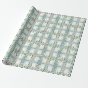 Cadeau Papier d'emballage aquarelle lys de la vallée
