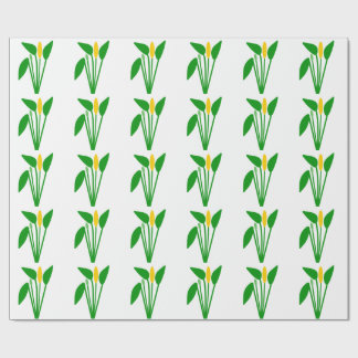 Cadeau Papier d'emballage Araceae