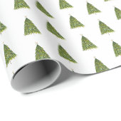 Cadeau Papier d'emballage arbre (Coin rond)