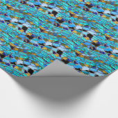 Cadeau Papier d'emballage Art Abstrait 80 (Coin)