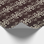 Cadeau papier d'emballage art déco (Coin)