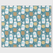 Cadeau Papier d'emballage au lait et aux biscuits (Plat)