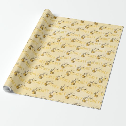 Cadeau Papier d'emballage au miel (Déroulé)