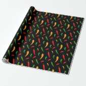 Cadeau Papier d'emballage aux piments forts (Déroulé)
