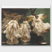 Cadeau Papier d'emballage avec des anges (Plat)