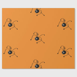 Cadeau Papier d'emballage avec l'araignée