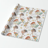 Cadeau Papier d'emballage Baigneuses (Déroulé)