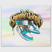 Cadeau Papier d'emballage basket cool (Plat)