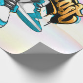 Cadeau Papier d'emballage basket cool (Coin)