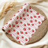 Cadeau Papier d'emballage Berry First Birthday