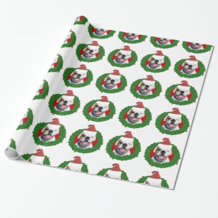 Cadeau Papier d'emballage blanc de Noël