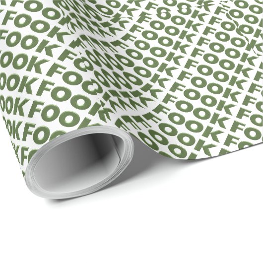 Cadeau Papier d'emballage blanc mat (Coin rond)