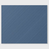 Cadeau Papier d'emballage bleu de carton ondulé (Plat)