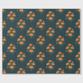 Cadeau Papier d'emballage bleu Marigold (Plat)