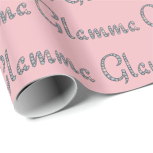 Cadeau Papier d'emballage bling de Glamma