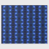 Cadeau Papier d'emballage BLUE STAR (Plat)